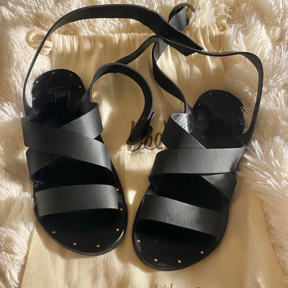 Black sandals